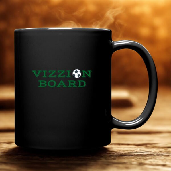 Vizzionboard Black Mug 1-4-3-3 Formation