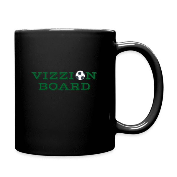Vizzionboard Black Mug 1-4-4-2 Formation
