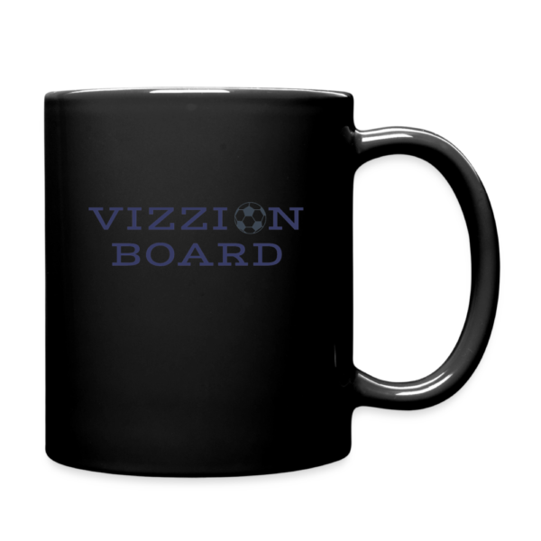 Vizzionboard Black Mug With Dark Logo